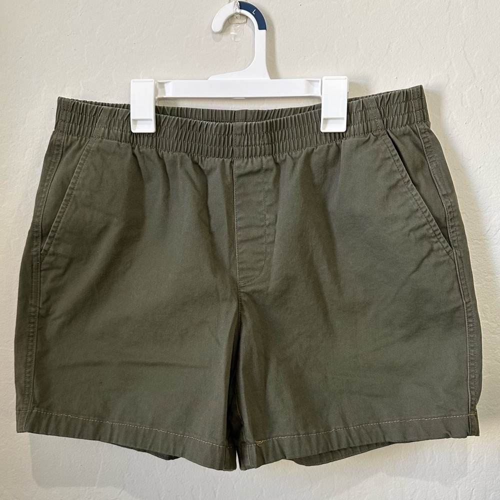 Green shorts